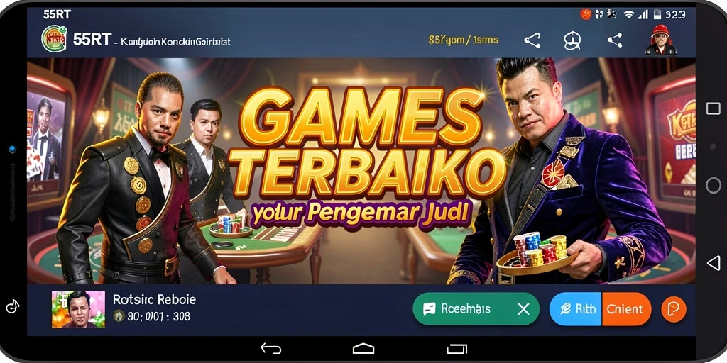 Gameplay Kasino seru dengan grafis yang menawan dan efek suara menarik.