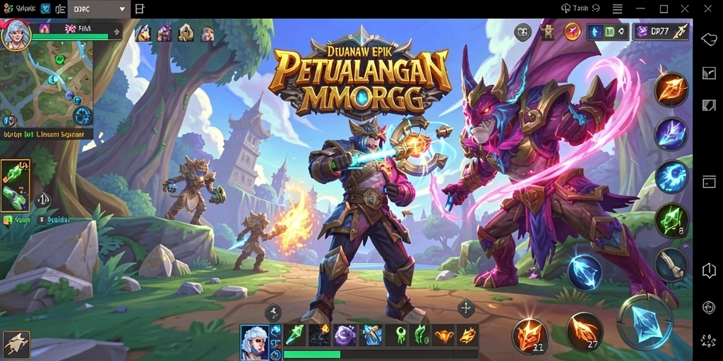 Gameplay menarik dalam dunia fantasi <strong>IDR77</strong> dengan pertarungan epik dan eksplorasi luas.