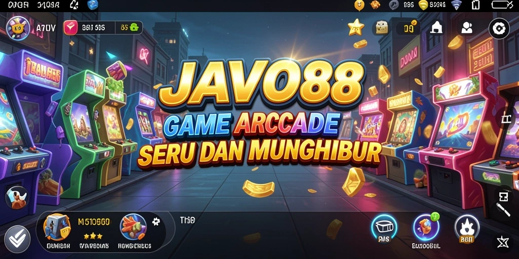 Tampilan gameplay menarik dari JAVO88 dengan tantangan Arcade.