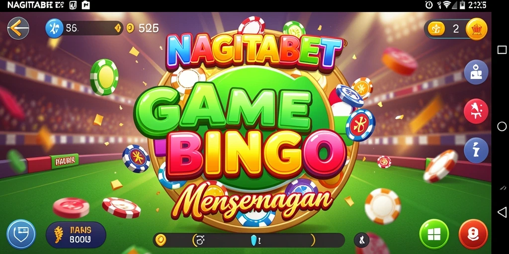 Tampilan gameplay seru NAGITABET dengan suasana bingo yang menggembirakan.