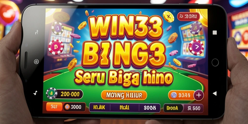 Tampilan gameplay seru di WIN33 dengan suasana Bingo yang menyenangkan.