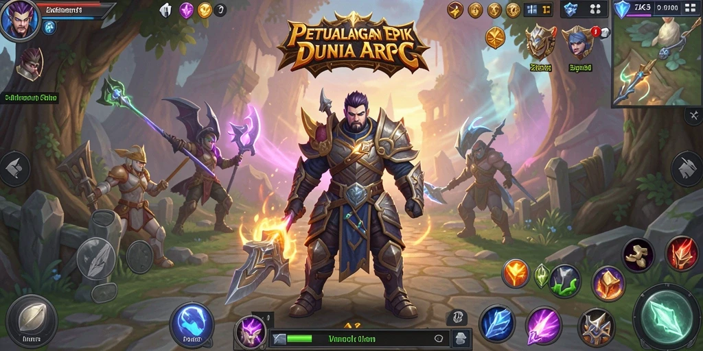 Tampilan gameplay seru dan grafis menawan di ZK3.